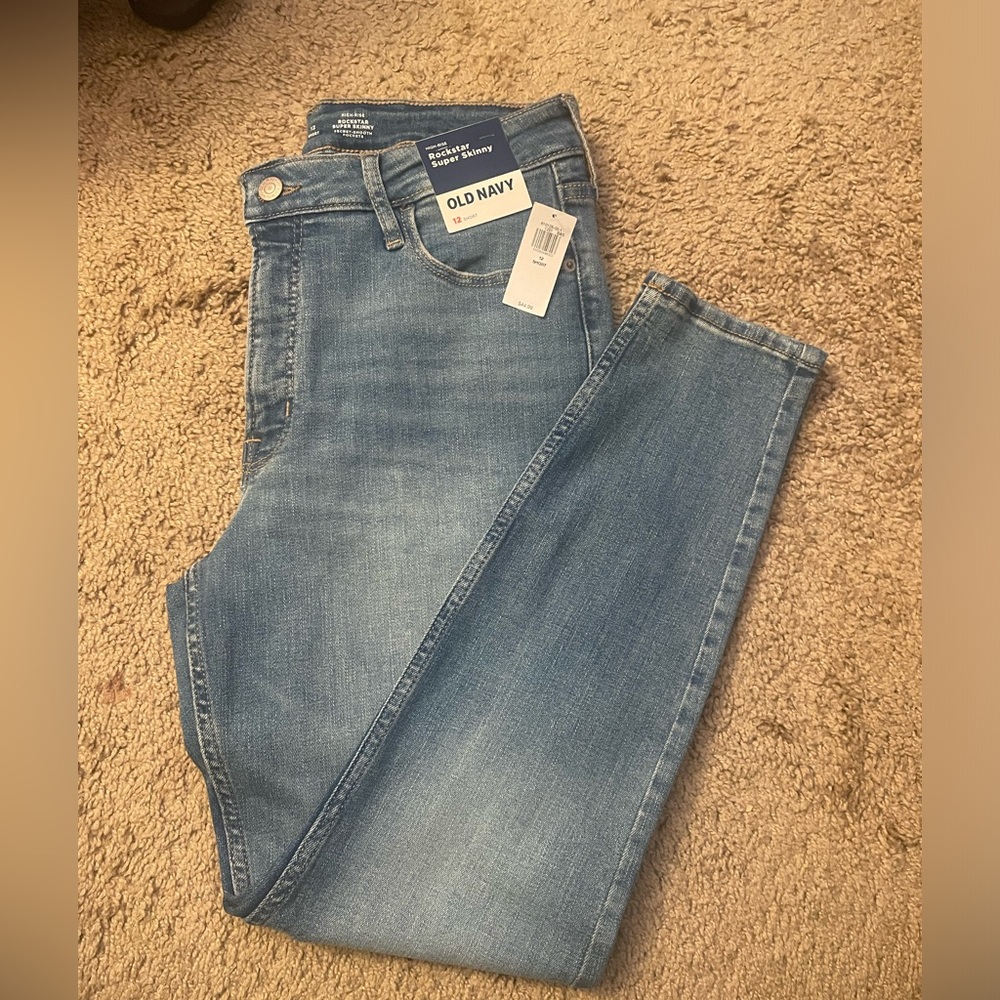 NWT Old Navy high waisted skinny Jeans petite